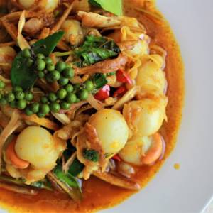 หอยเชลล์ผัดฉ่า